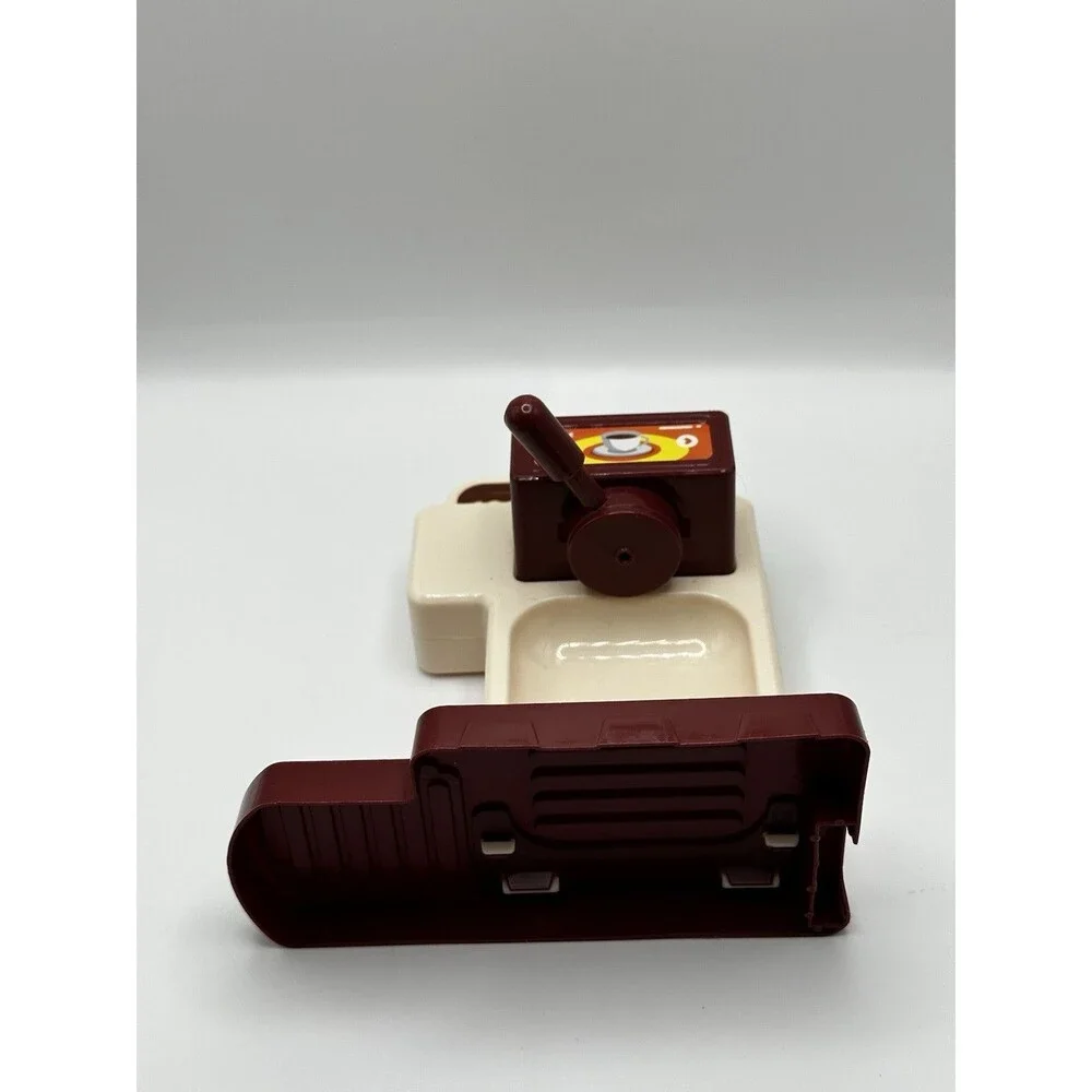 Mini Espresso Coffee Machime Toy Play Set Kitchen Pretend Play Kid